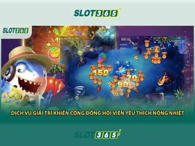 Trò chơi đa dạng tại Slot365\n